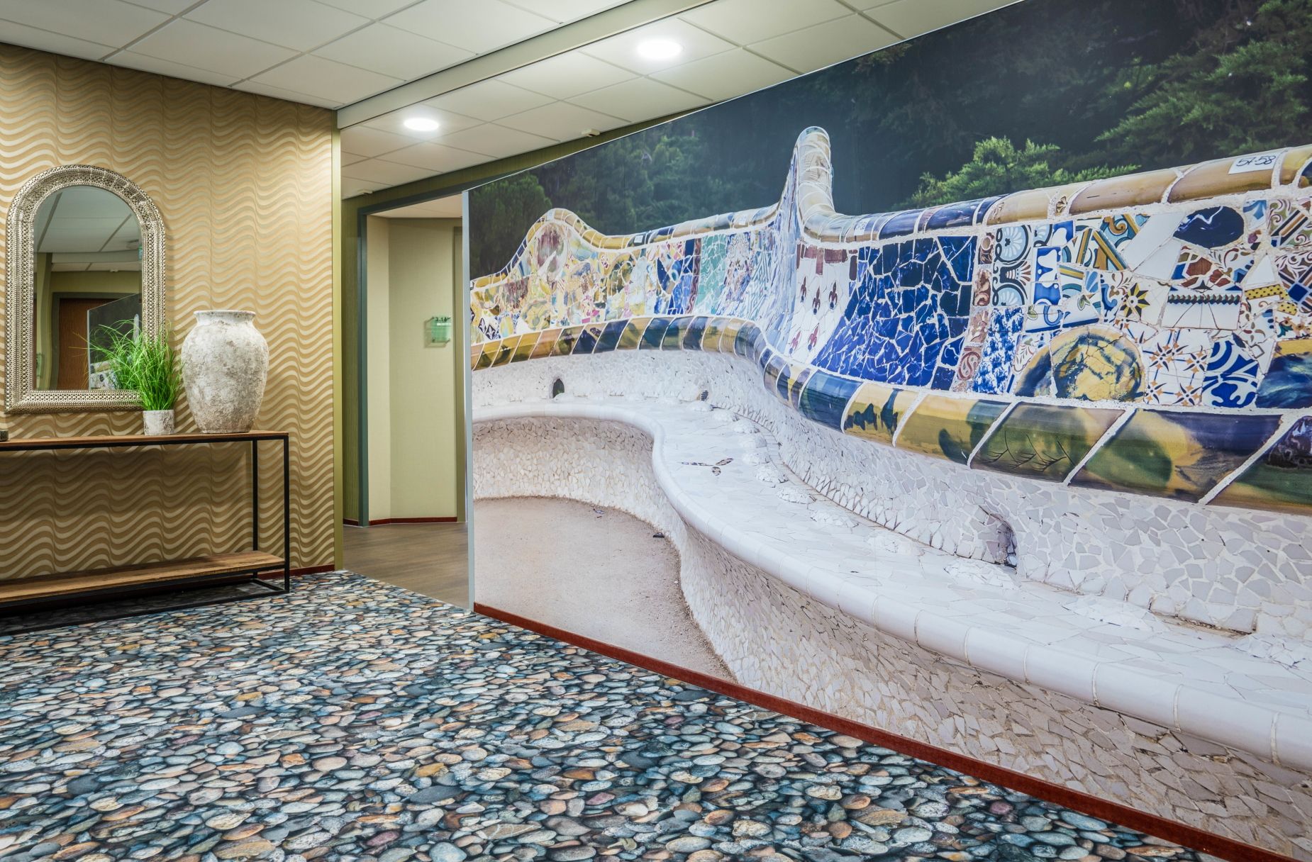 ASP Gang 3e Verdieping Mozaiek PZC Dordrecht-revalidatie na CVA