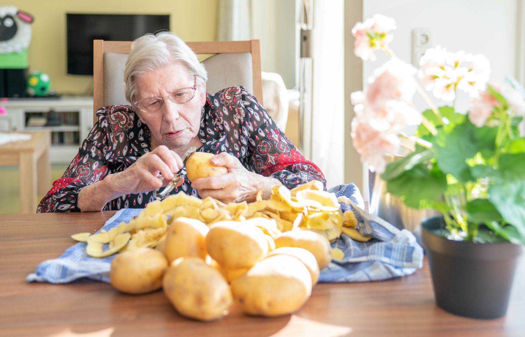 CH KDZ Mw Hurkmans Aardappels Schillen 2 GEEN SOCIAL PZC Dordrecht-mantelzorg