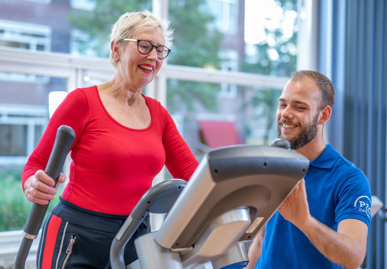 CH Fitnesszaal Mw De Kok Thijs Meesters Crosstrainer PZC Dordrecht-medische fitness